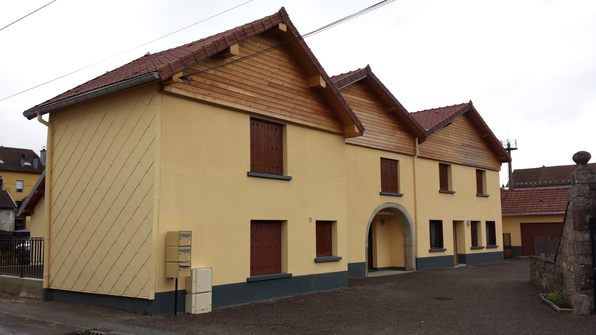 Rénovation d'un bâtiment collectif - Le Val d'ajol
